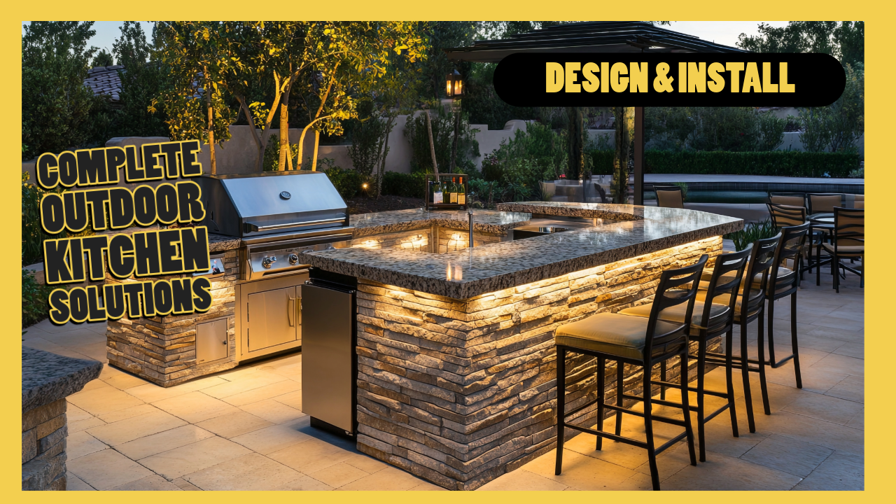 outdoor kitchen installation toronto and gta