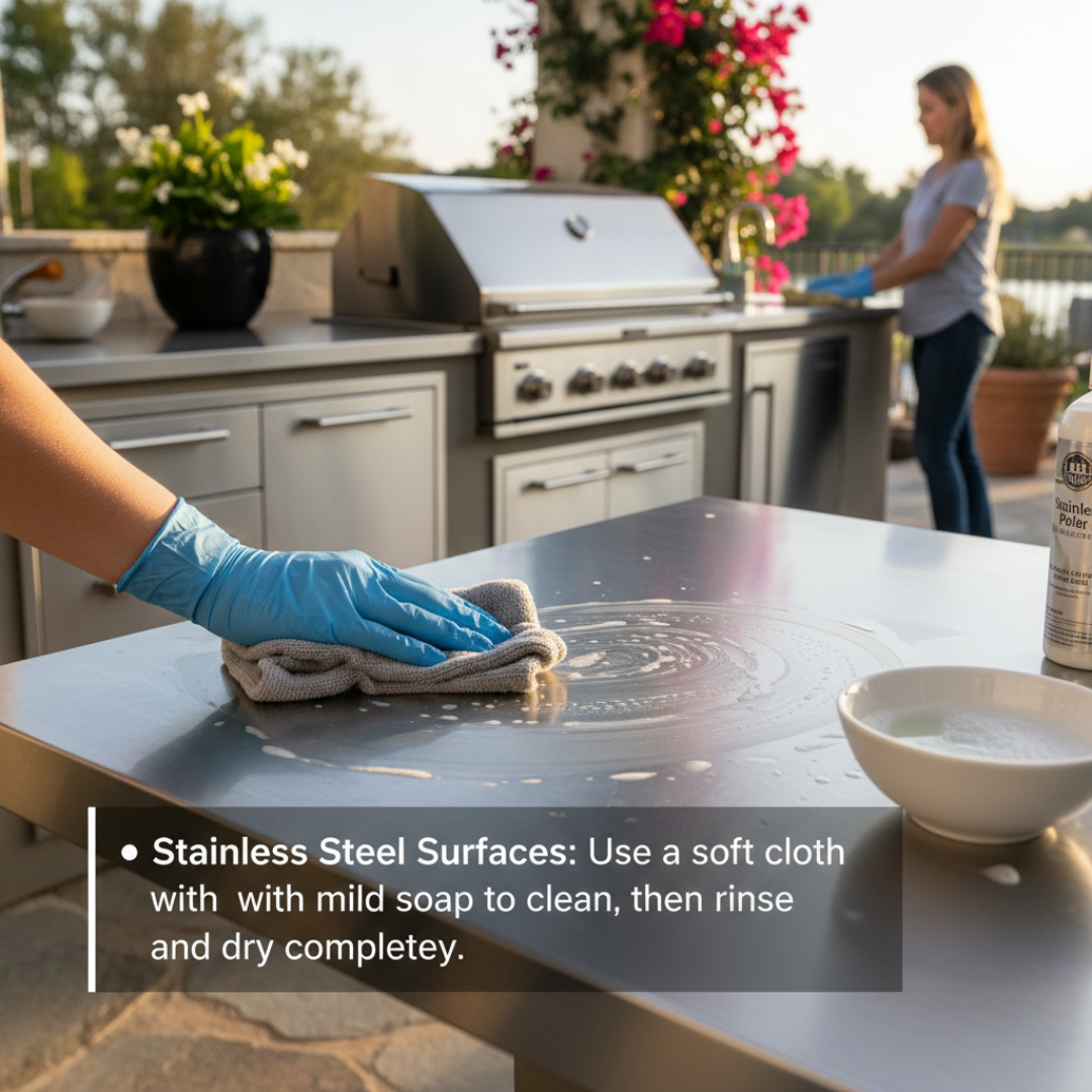 Caring for Countertops, Cabinets, and Appliances