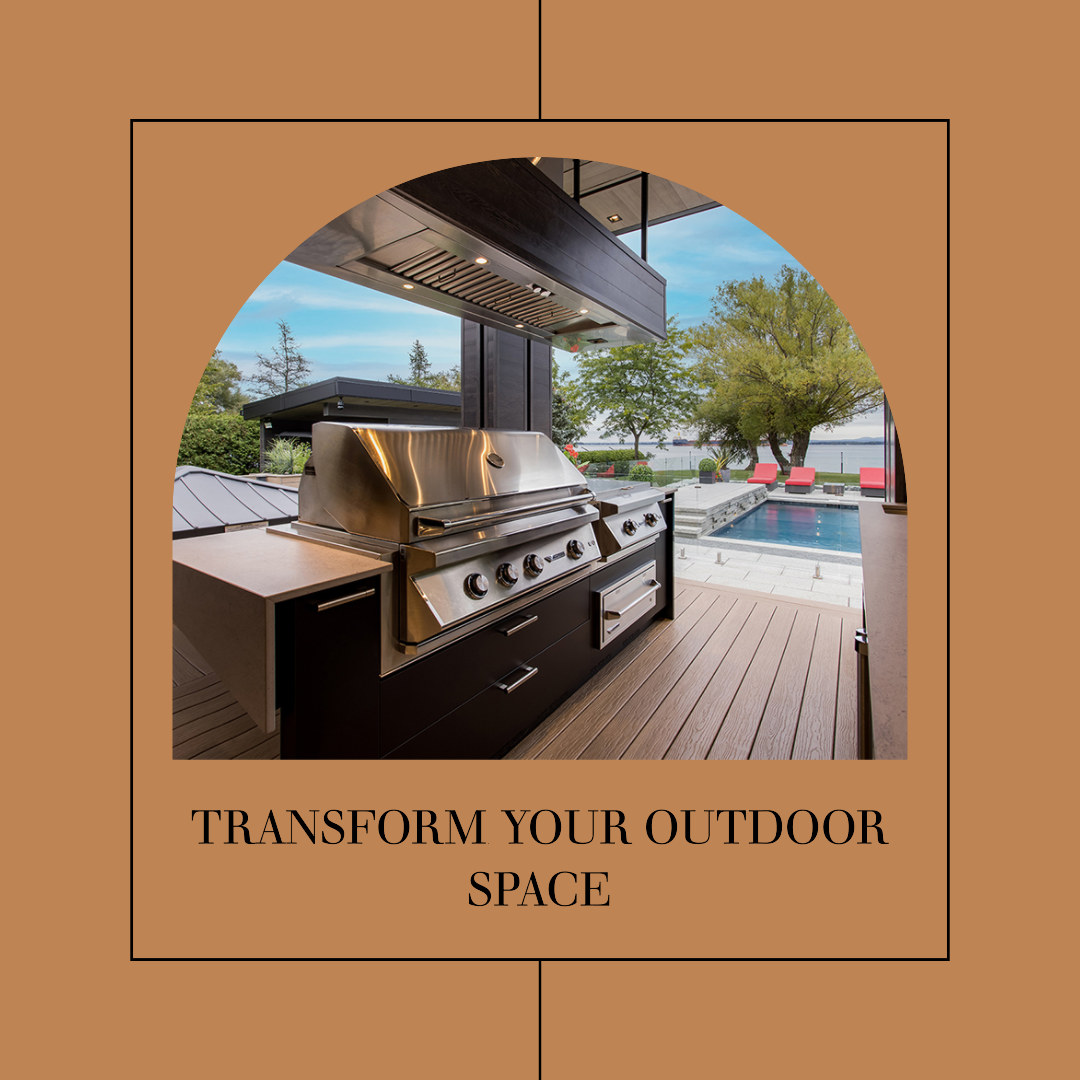 outdoor kitchen for all season