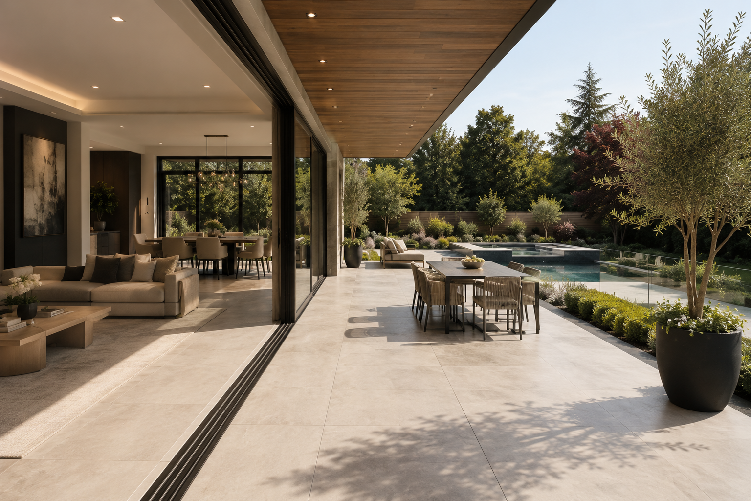 Contemporary residence with seamless indoor outdoor transition Toronto