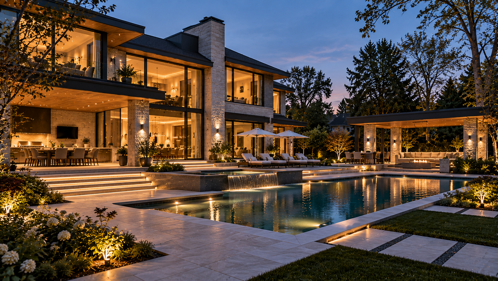 Complete integrated residential environment architecture interiors landscape Toronto