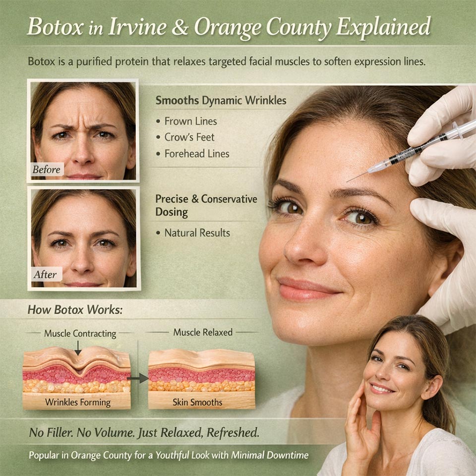 Botox in Irvine and Orange County explained