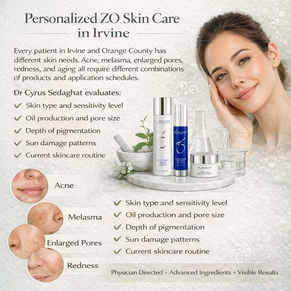 Personalized ZO Skin Care in Irvine
