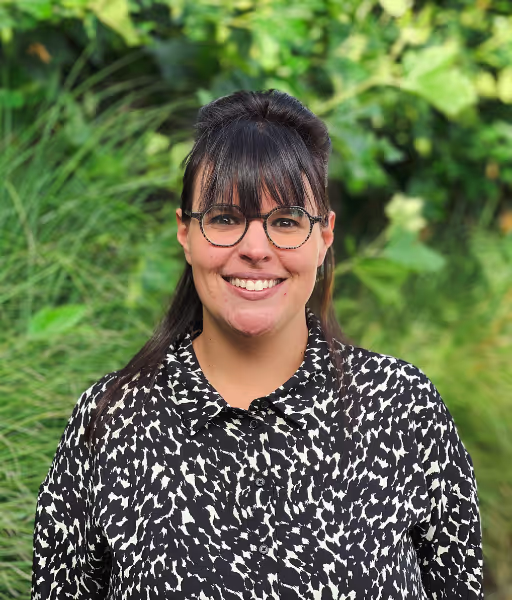 Photo of Céline Fontaine, who is an accountant at Nutchel