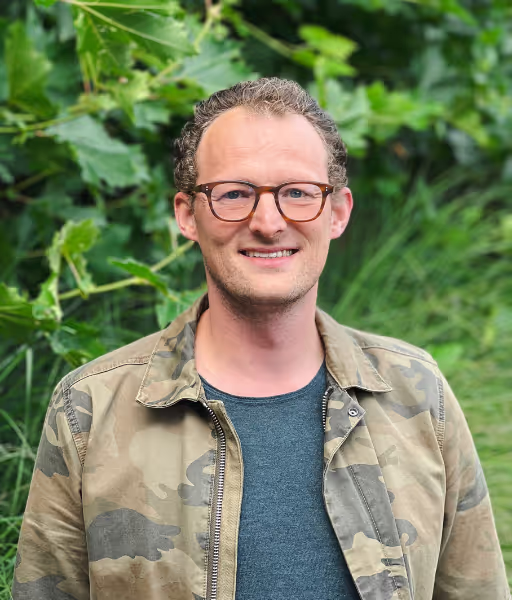 Photo of Frederic De Bruyne, who is the site manager for Nutchel Alsace and Les Ardennes