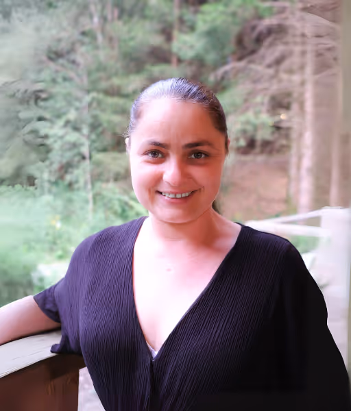 Photo of Florentina Stefanescu, who is a part of the cleaning team at Nutchel Les Ardennes