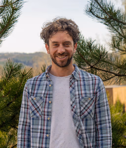 Rudy Bellon, who works in the administrative team of Nutchel in Alsace