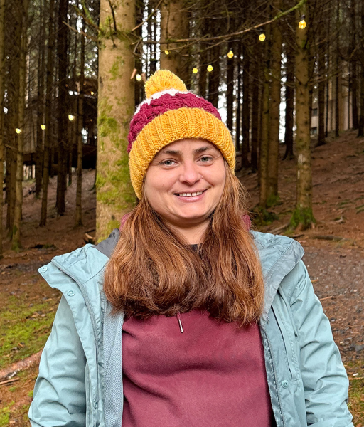 Photo of Florentina Stefanescu, who is a part of the cleaning team at Nutchel Les Ardennes