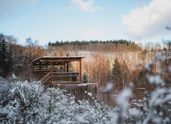 Wintervakantie in België bij Nutchel Forest Village Les Ardennes