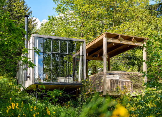 Classic Hot Tub cabin with jacuzzi in Alsace