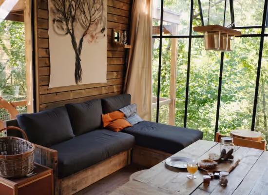 A cabin for people with disabilities at Nutchel