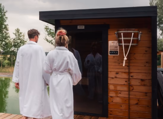 Waterbeleving met sauna