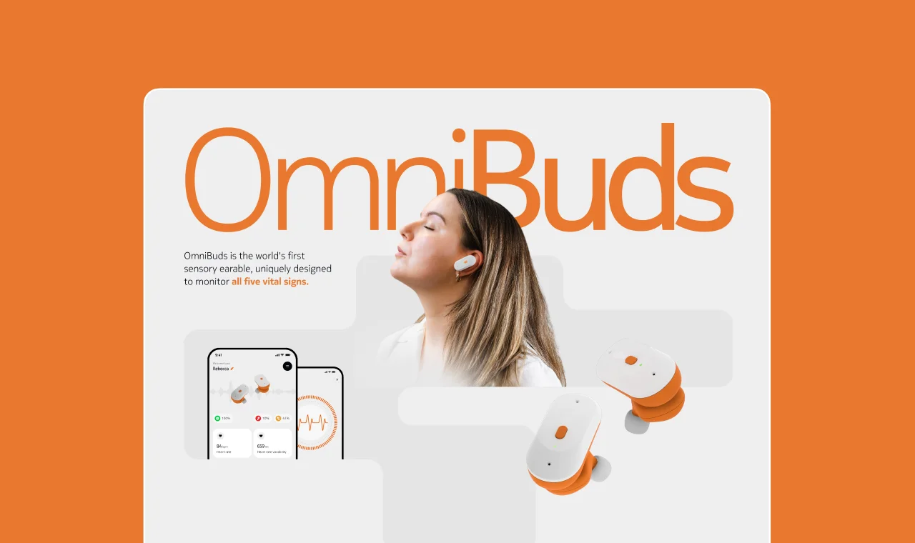 Halo Lab’s website and product development with UI/UX design services for a wearable health monitoring app