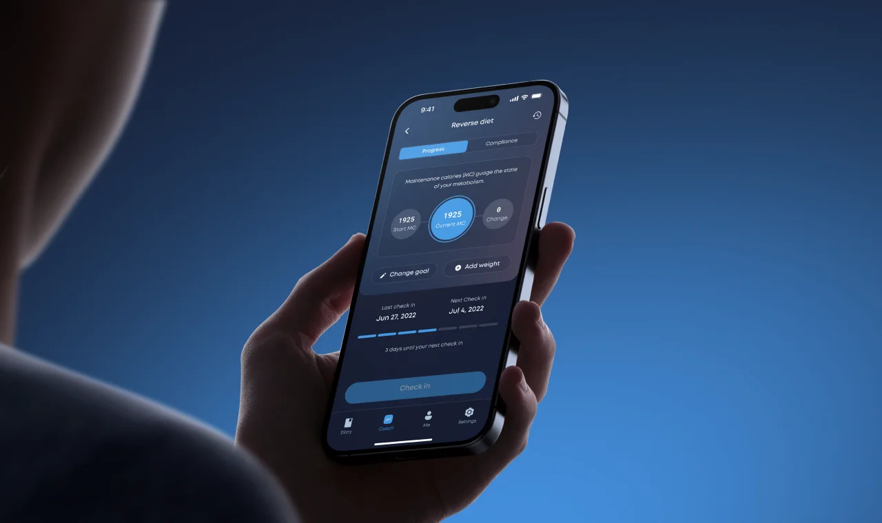 Halo Lab’s website design, UI/UX design, and web development for a wellness app