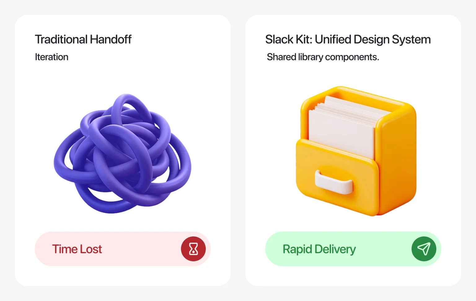 the Slack Kit, a unified design system that enabled teams across disciplines