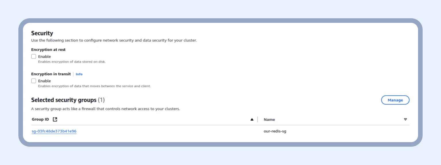 Right security options keep clusters protected