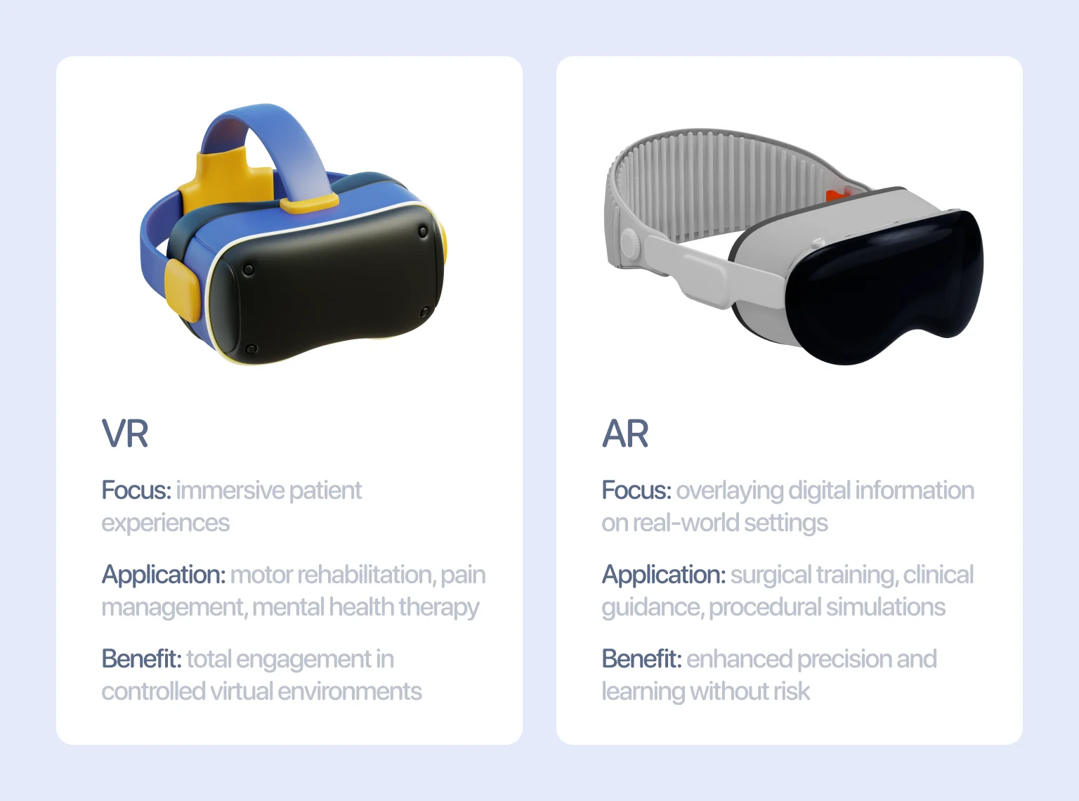 XR transforms healthcare by combining immersive care and training