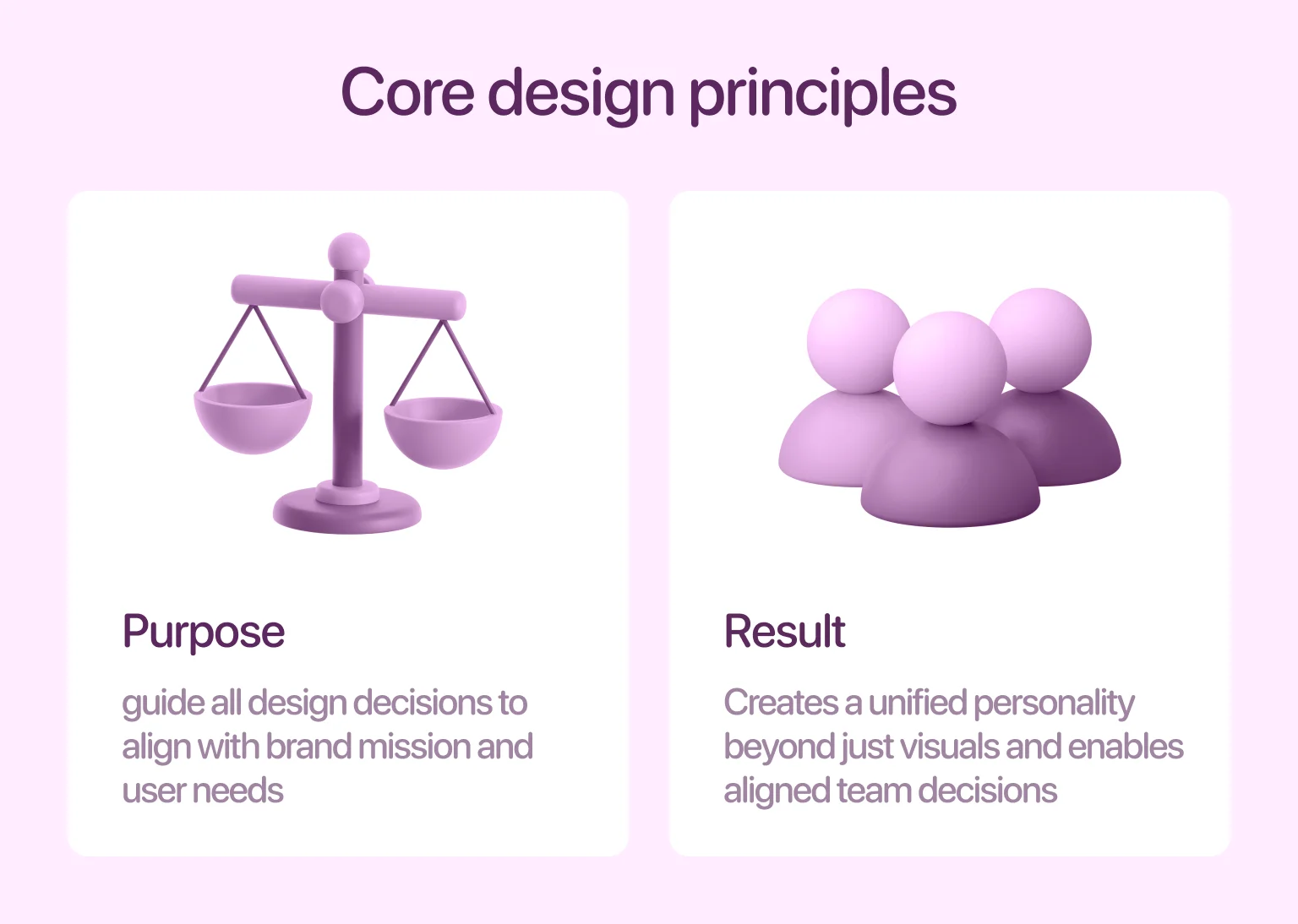 Principles define personality before the first pixel is placed