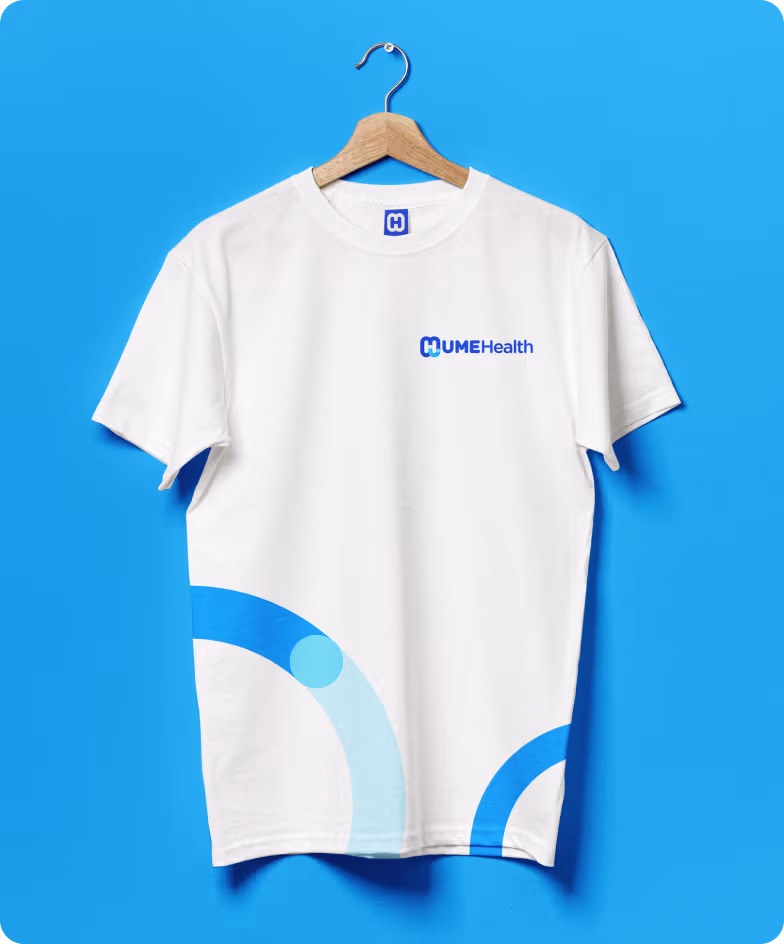 wellness branding design with branded apparel by Halo Lab