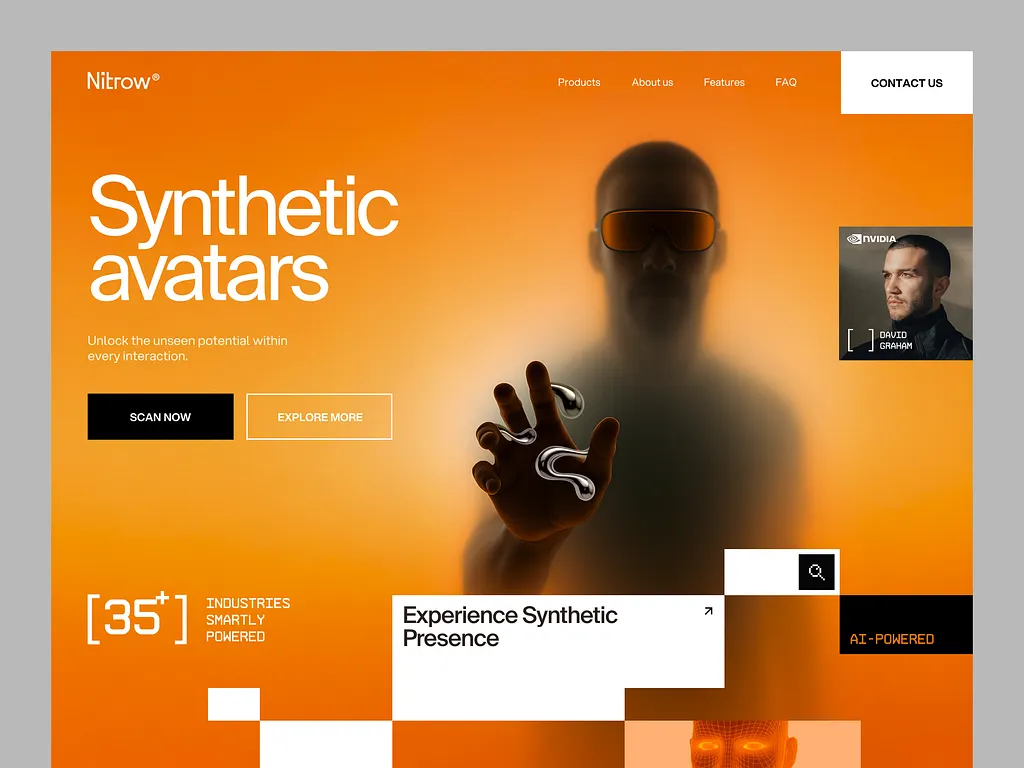 conversion‑focused marketing site with a component library for rapid iteration
