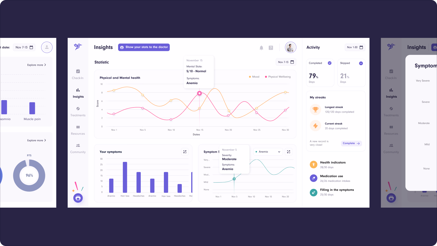 Healthcare platform UI/UX by Halo Lab improving navigation and accessibility