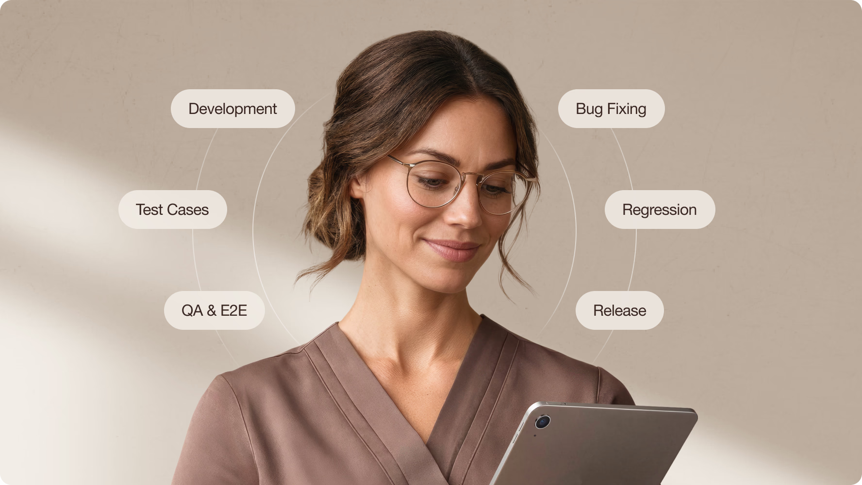 platform testing and QA with performance monitoring, security checks, error tracking, and automated E2E tests