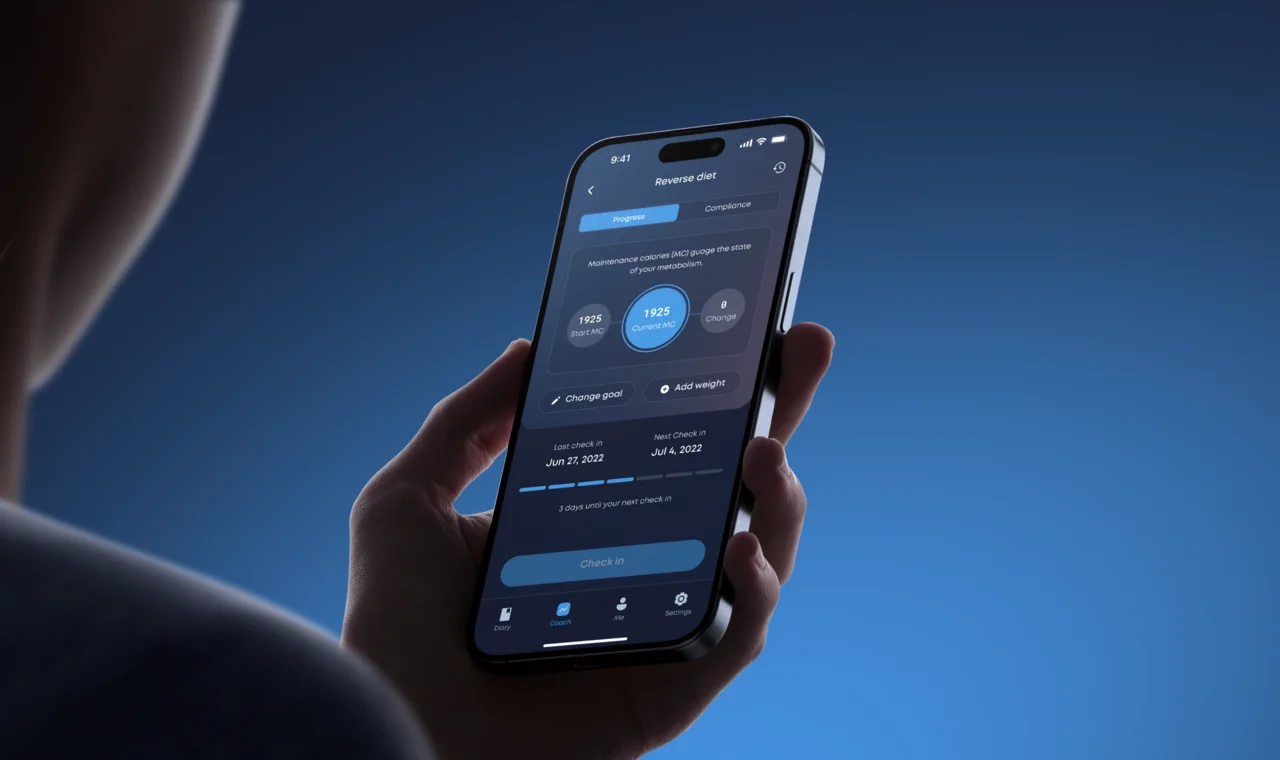 nutrition-focused wellness website design by Halo Lab