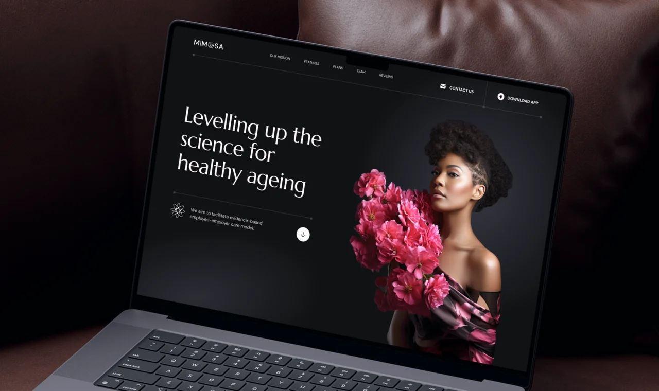 Halo Lab’s branding service for Mimosa digital health app
