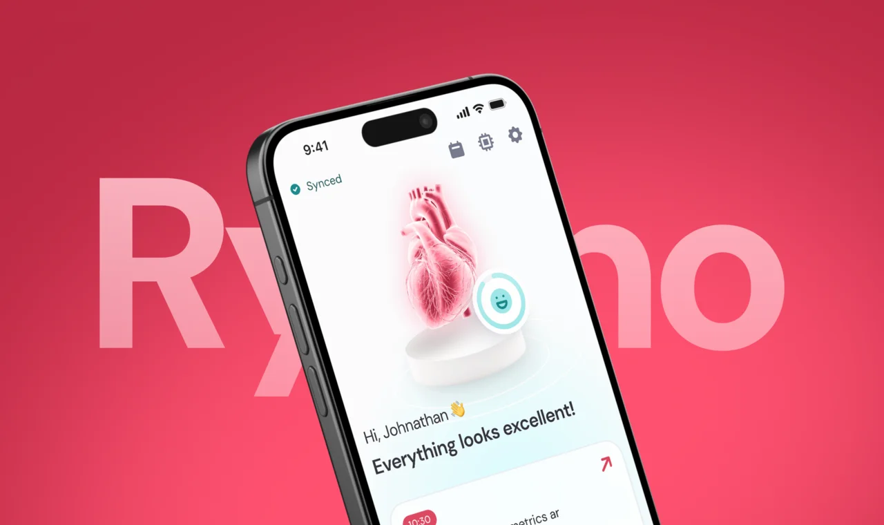 UI/UX design and Product Development services for Rytmo by Halo Lab