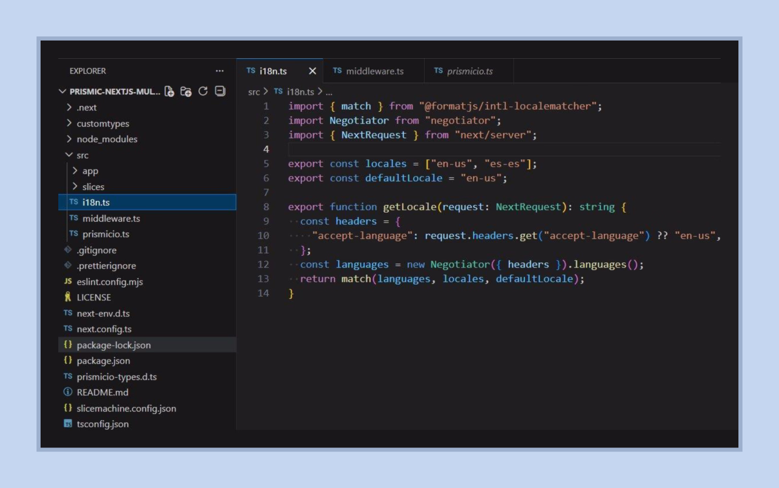 i18n.ts resolves locale via Accept-Language header negotiation