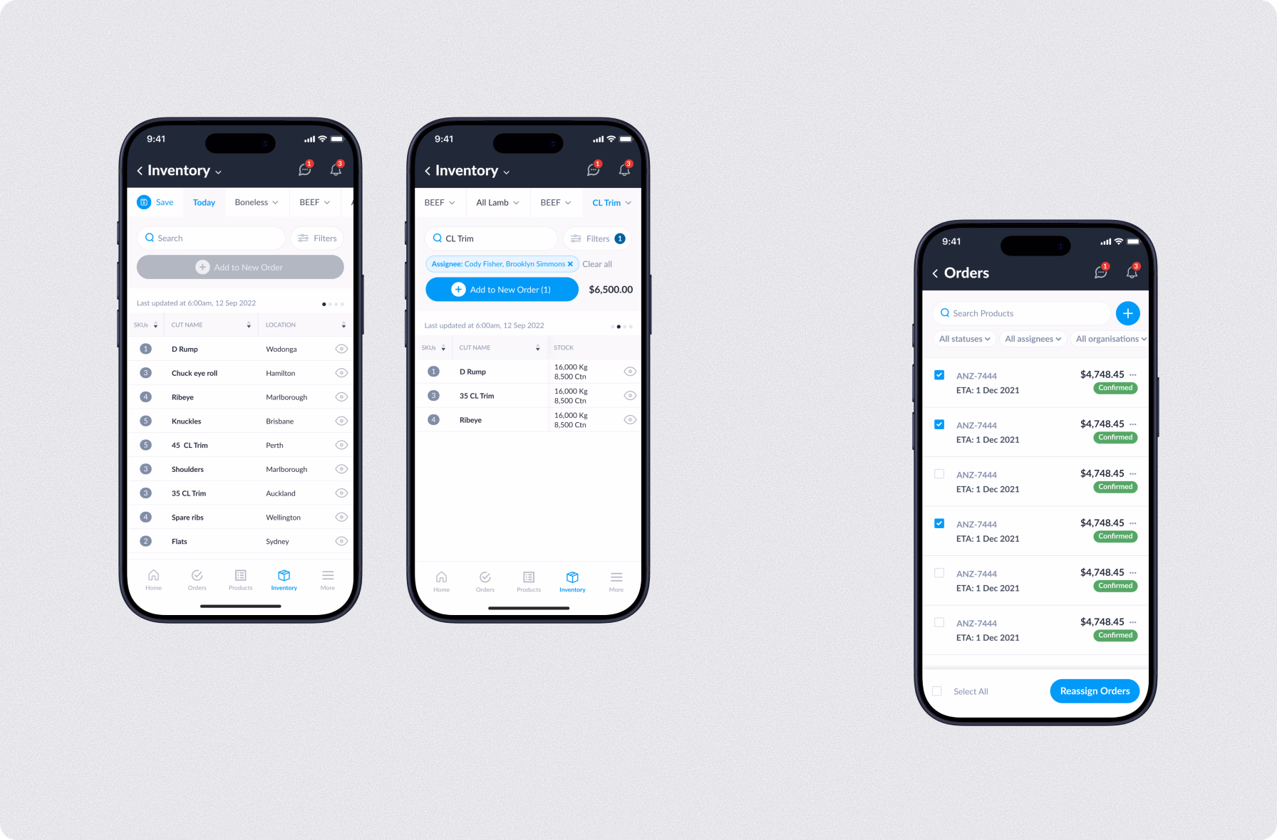 Trading platform interface designed by Halo Lab