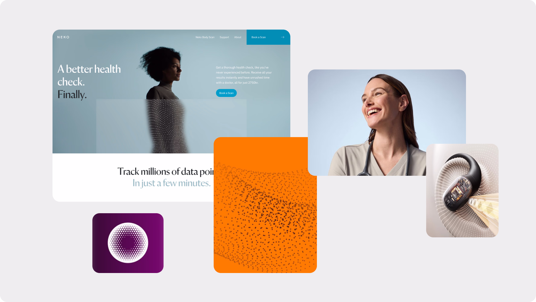 research and market positioning for health platform brand identity