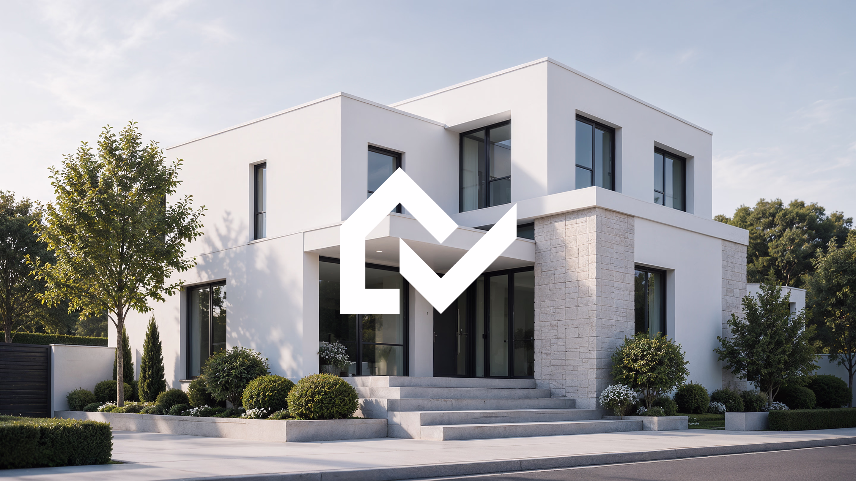 modern residential property representing LandLock real estate ownership protection