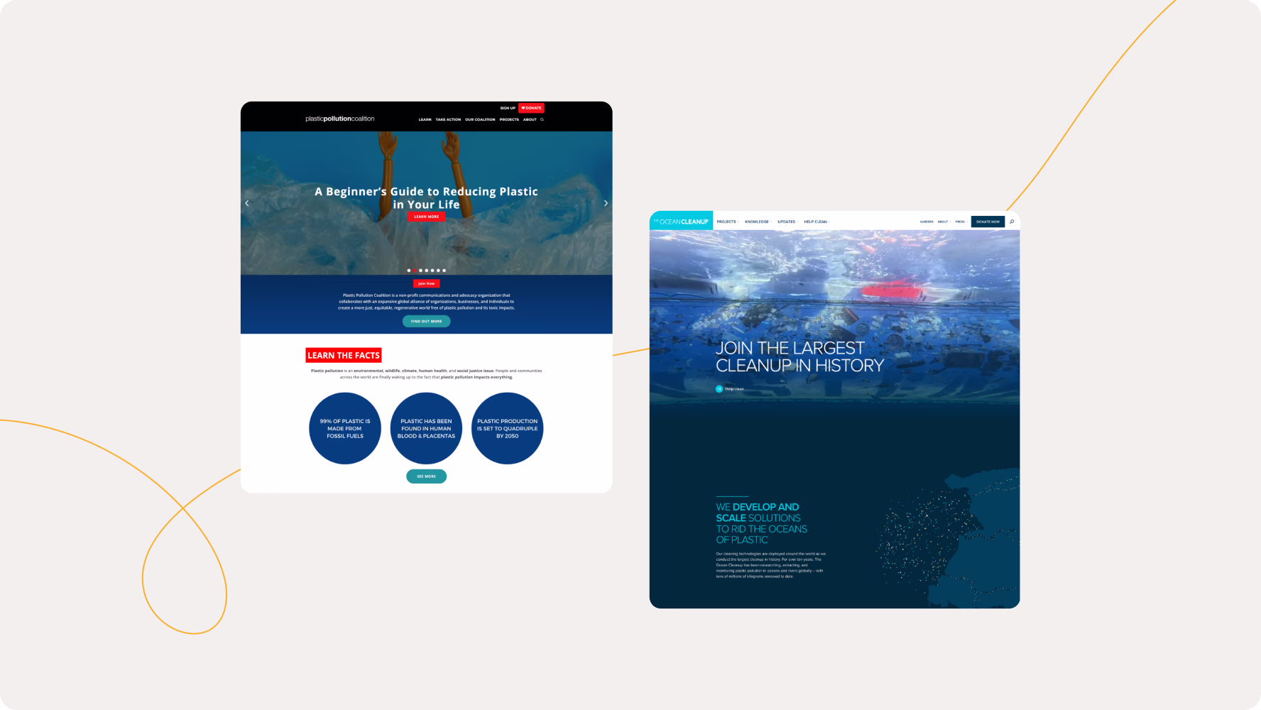 environmental website references used during research for the Global Plastics Treaty Dialogues project