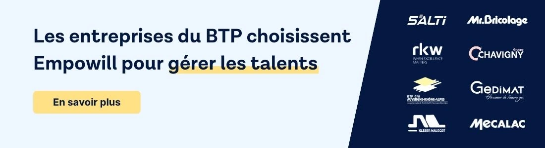 entreprises du btp choisissent logiciel empowill pour gestion des talents