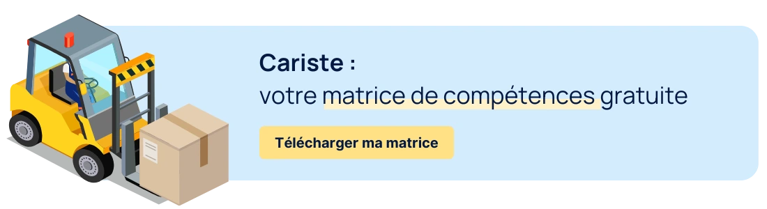 exemple de matrice de compétences cariste