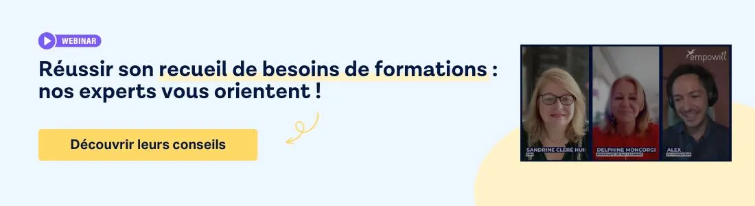 conseils recueil de besoins de formations