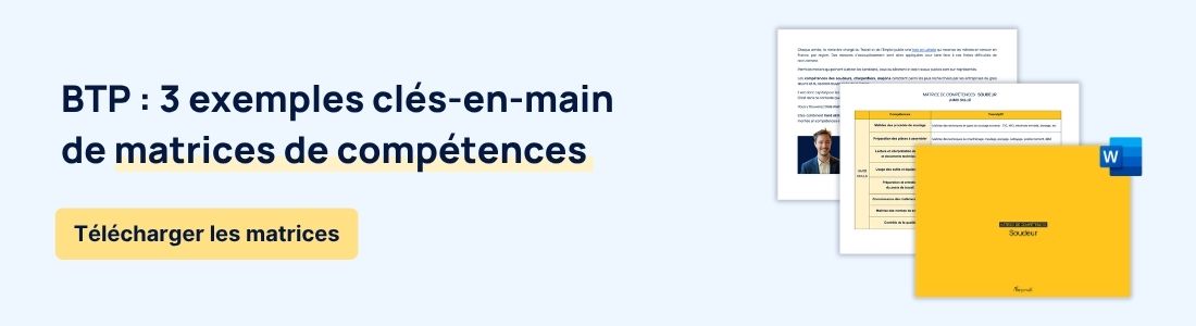 grilles compétences BTP