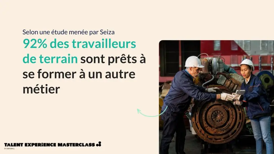 92% des travailleurs de terrain sont prêts à se former selon une étude Seiza