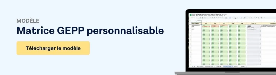 Lien vers un modèle de matrice gpec t pour aider les rh à répondre à leurs obligations