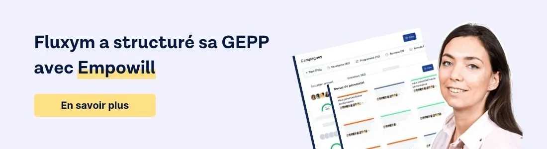 Exemple d'actions de GEPP chez Fluxym