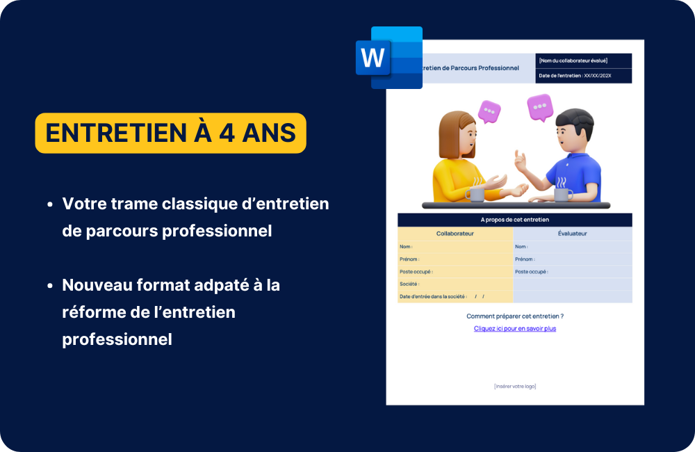 Trame d'entretien de parcours professionnel