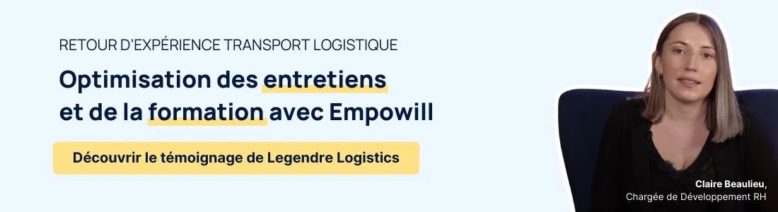 témoignage entrerpise logistique sur Empowill