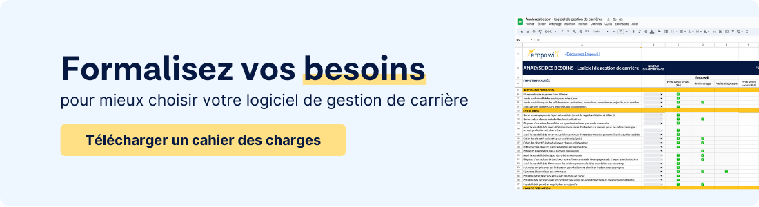 modèle cahier des charges logiciel gestion personnel