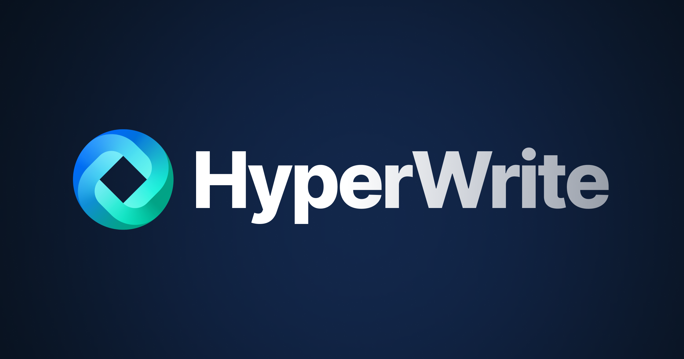 شعار Hyperwrite