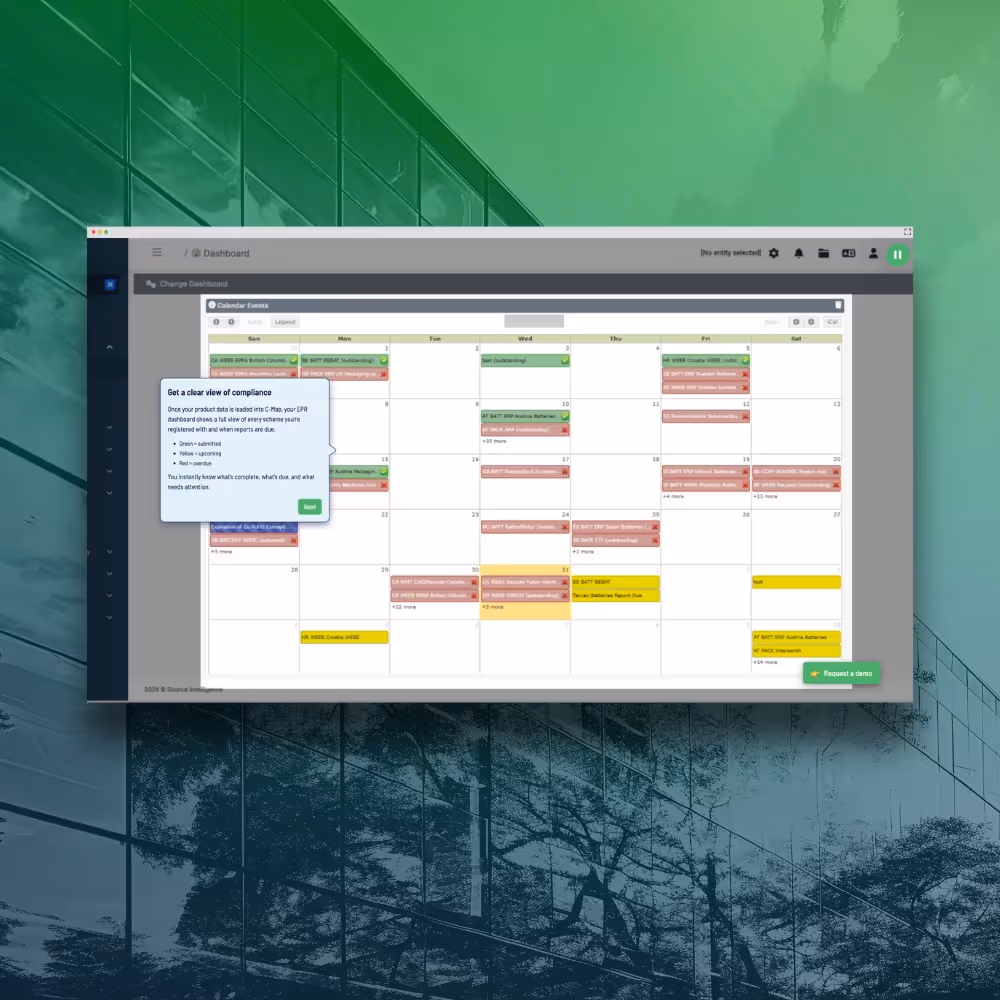 Aerial view of a winding river through lush green forest landscape