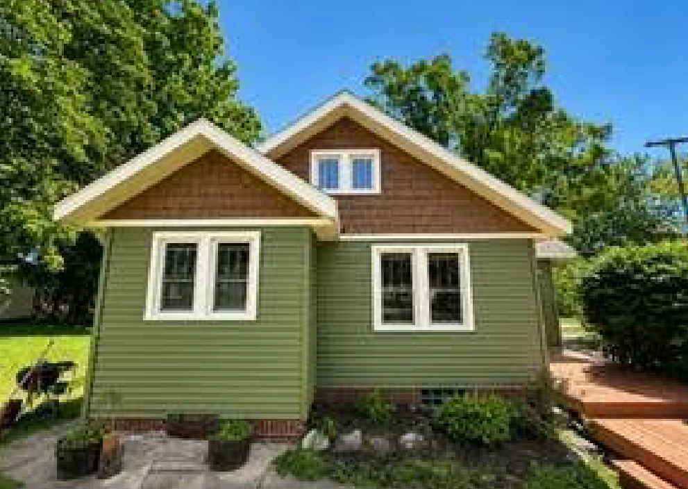 Siding replacement job in Grand Rapids Michigan