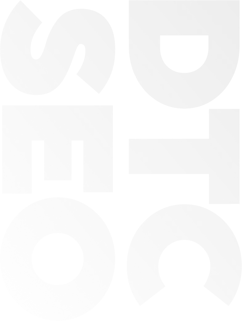 light grey DTC SEO vertical logo