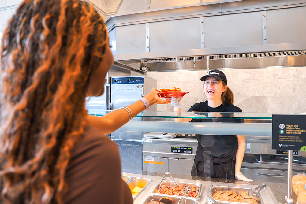 Cafeteria worker at Vanderbilt University