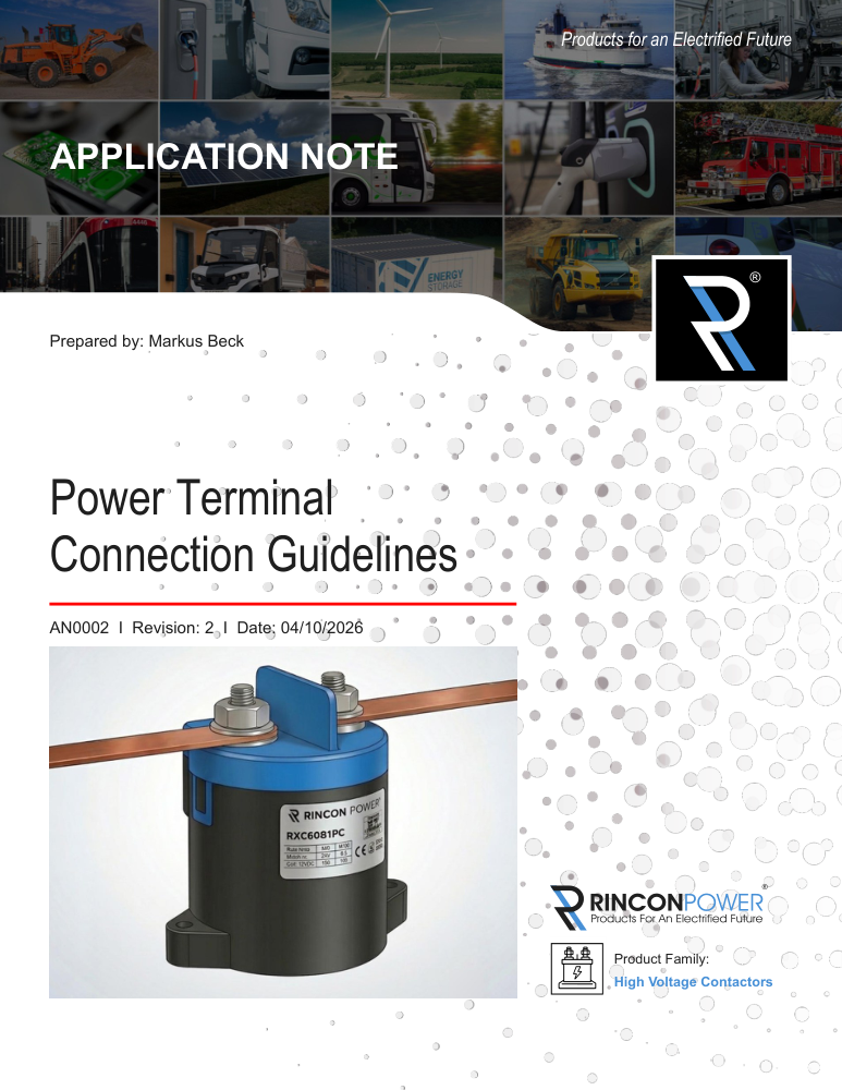 Power Terminal Connection Guidelines